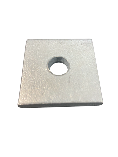 3/8" Center Hole Washer 1-1/2" x 1-1/2"x 1/8"