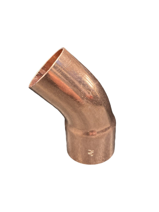 W3359 - 2-1/8" 45° Street Elbow FTG x C