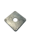 Load image into Gallery viewer, 1/2" Center Hole 2" x 2" x 1/8" Square Washer