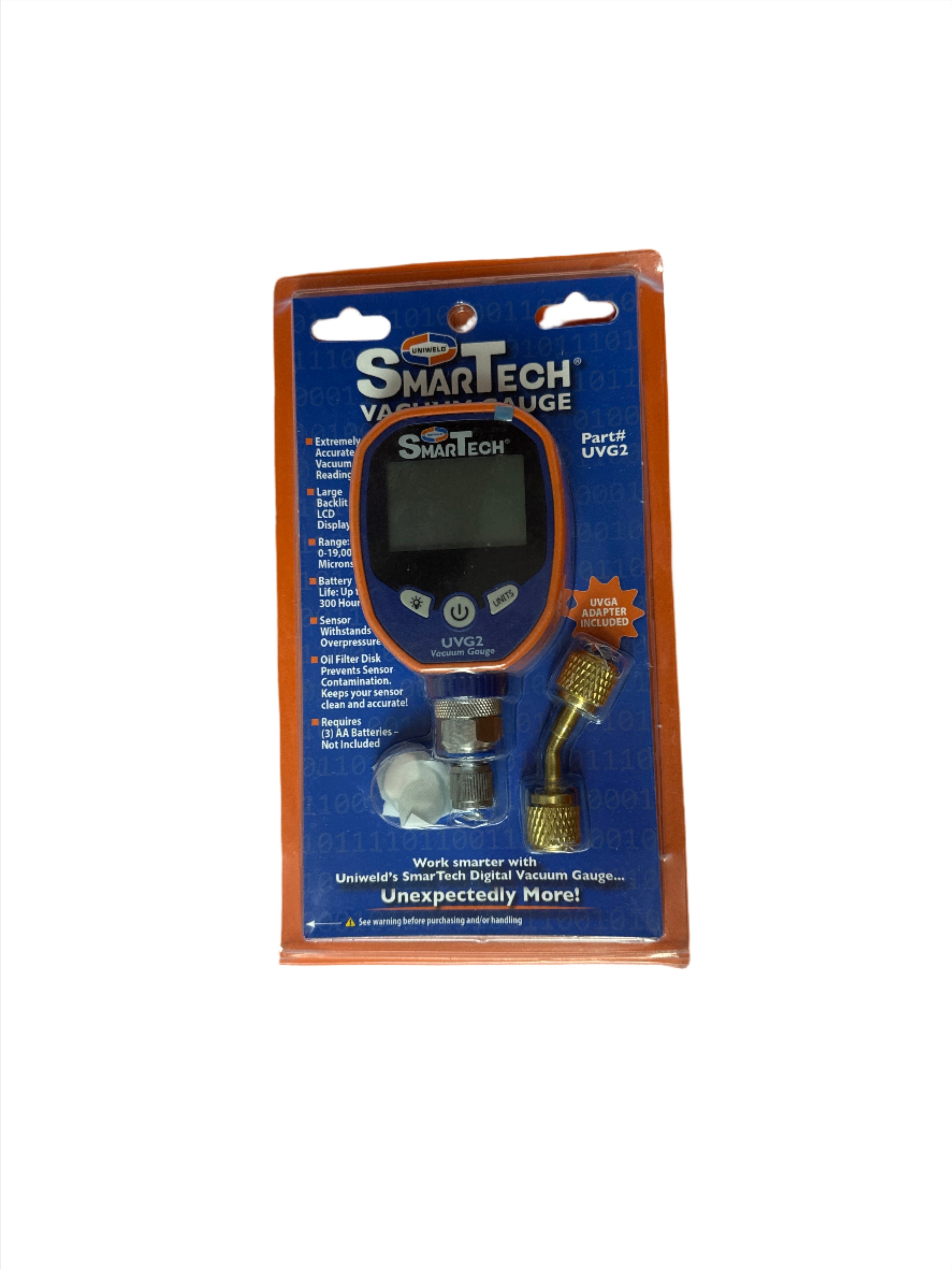 UVG2 - SmartTech Digital Vacuum Gauge – QR Supply House
