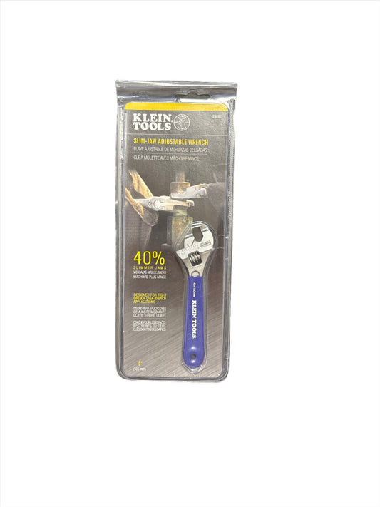 D86932 - Slim-Jaw Adjustable Wrench, 4-Inch
