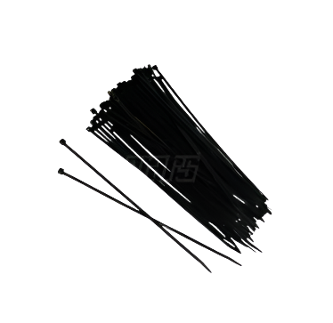 86111 14 BLACK STD TIE 100PK