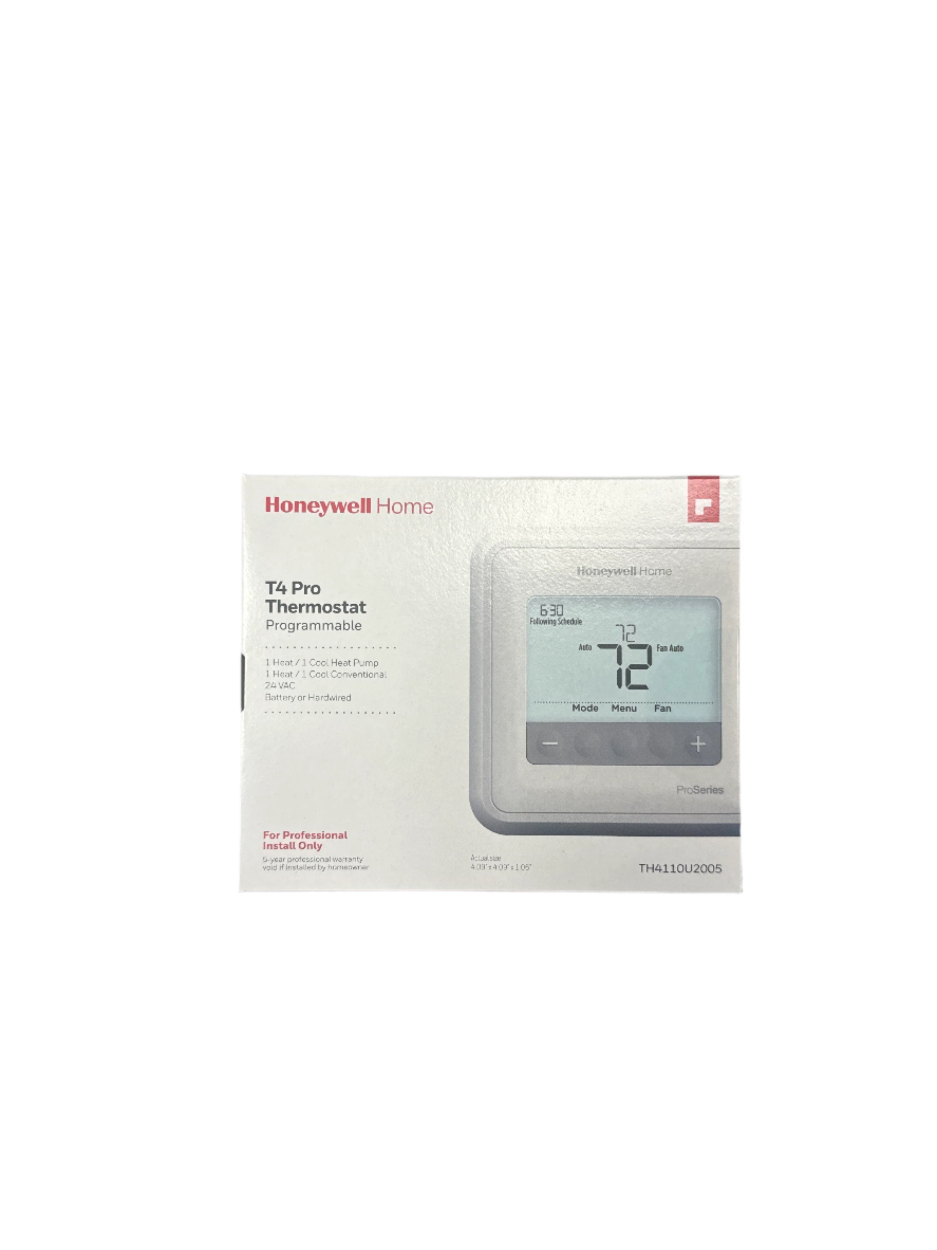 TH4110U2005 T4 PRO THERMOSTAT – QR Supply House